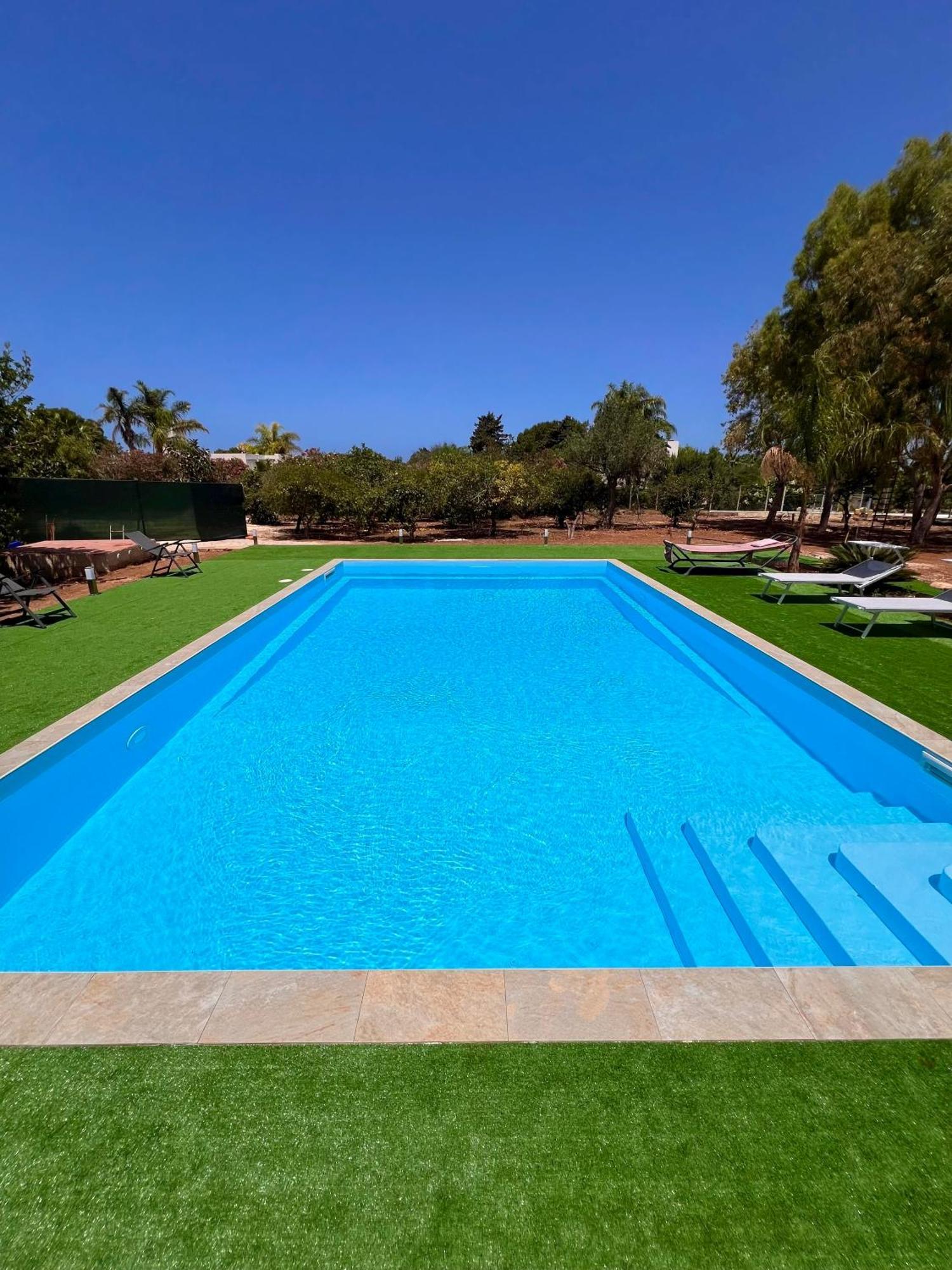 Villa Siciliana Con Piscina "Dal Picciotto" マルサラ エクステリア 写真