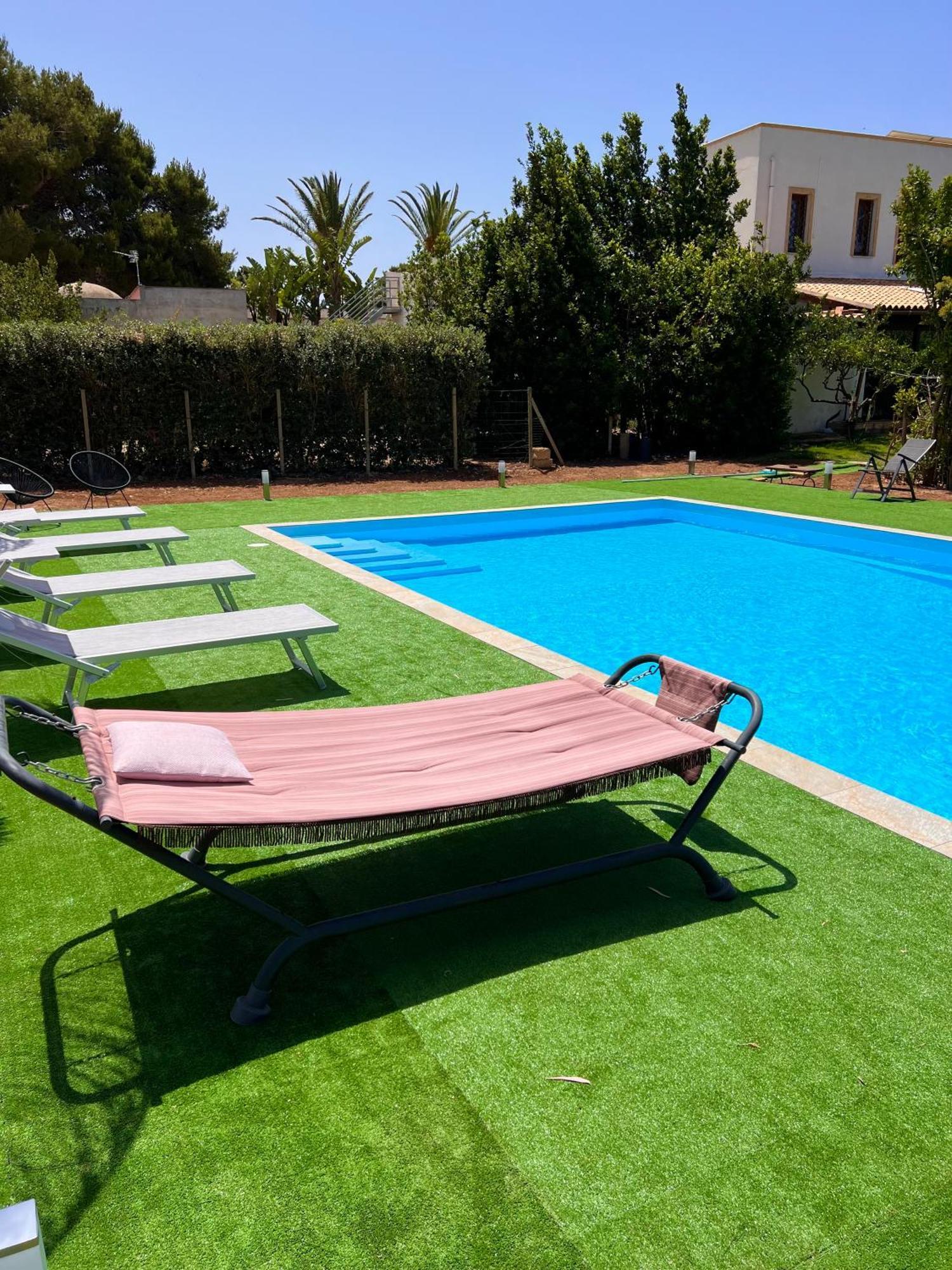 Villa Siciliana Con Piscina "Dal Picciotto" マルサラ エクステリア 写真