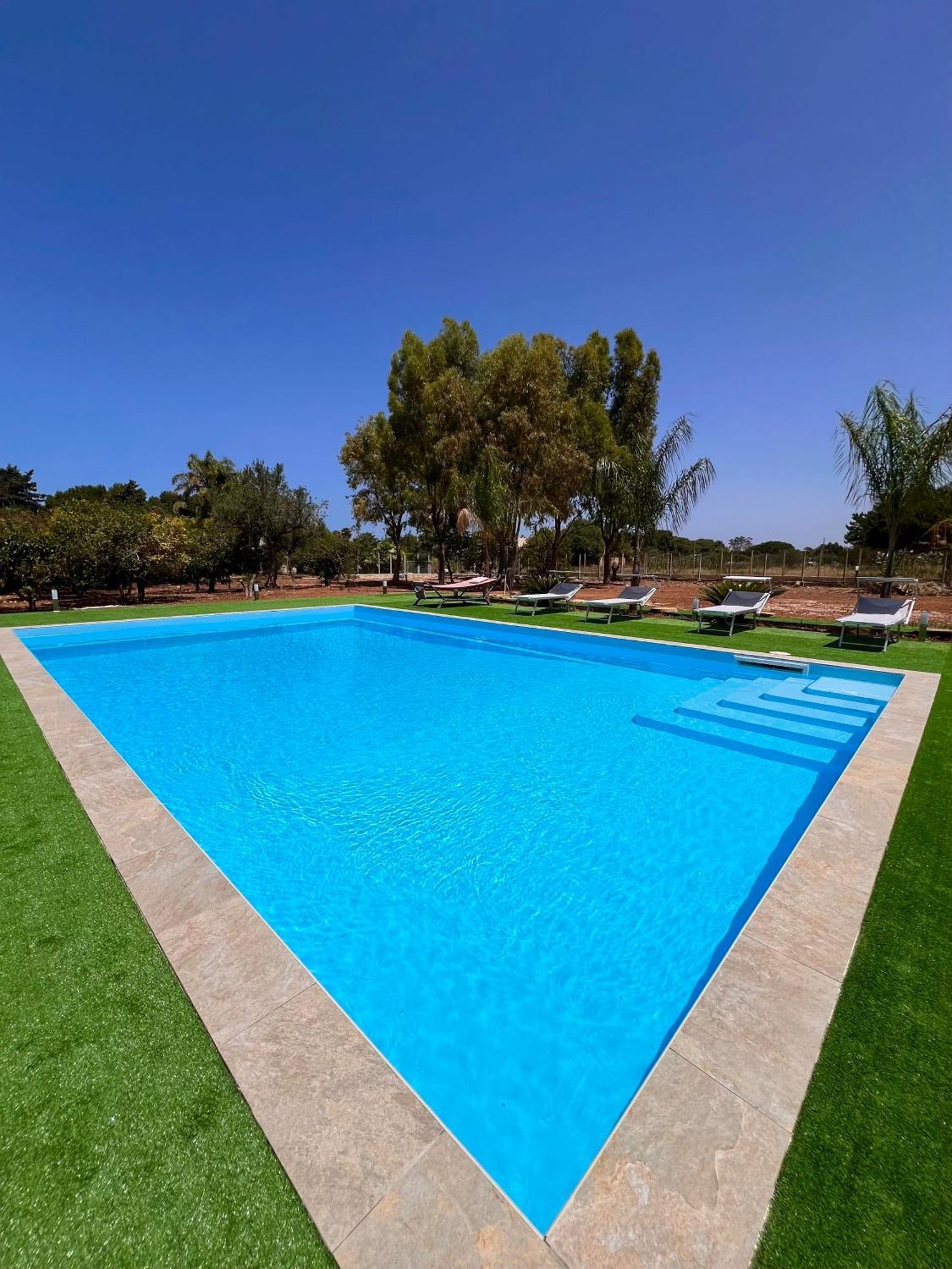 Villa Siciliana Con Piscina "Dal Picciotto" マルサラ エクステリア 写真