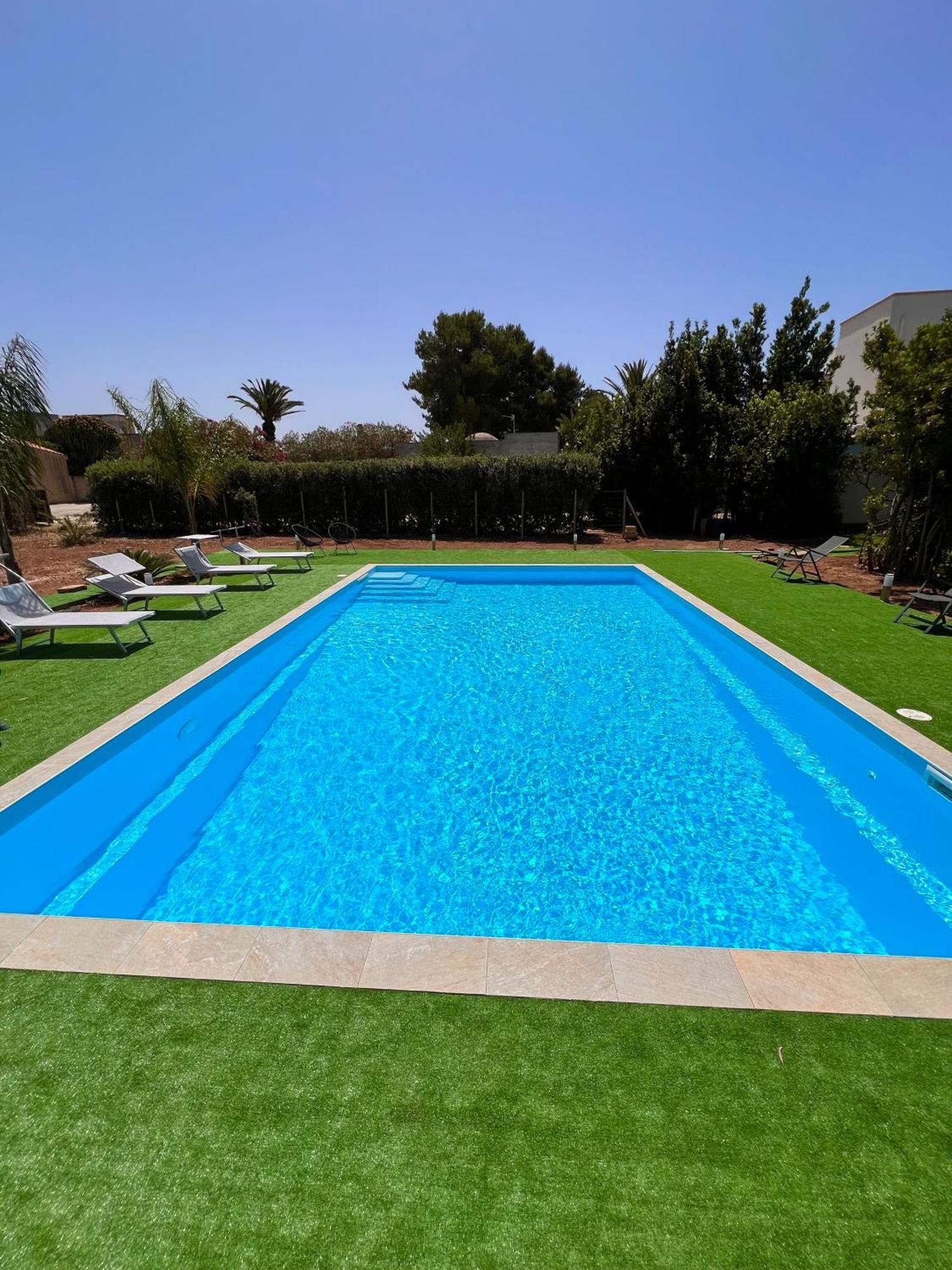 Villa Siciliana Con Piscina "Dal Picciotto" マルサラ エクステリア 写真